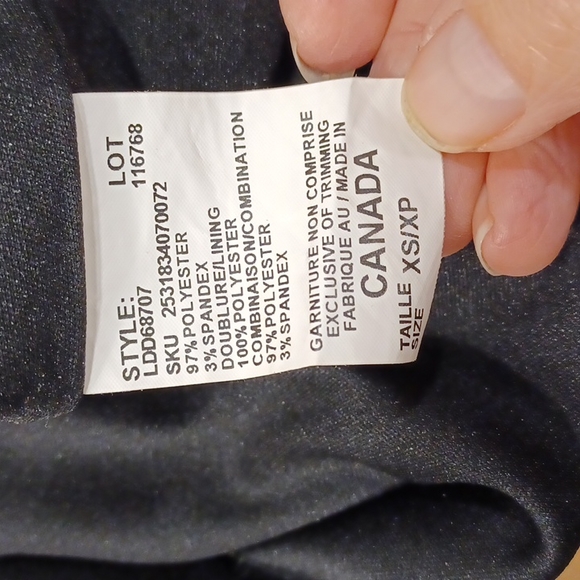 Le Chateau Aqua Print 1 Shoulder Satin Cocktail Dress- Sz. XS - Picture 8 of 10